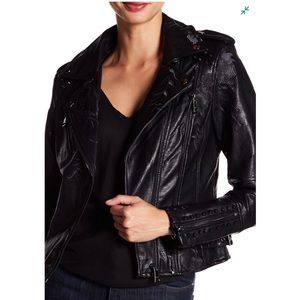 Vigoss embroidered leather jacket